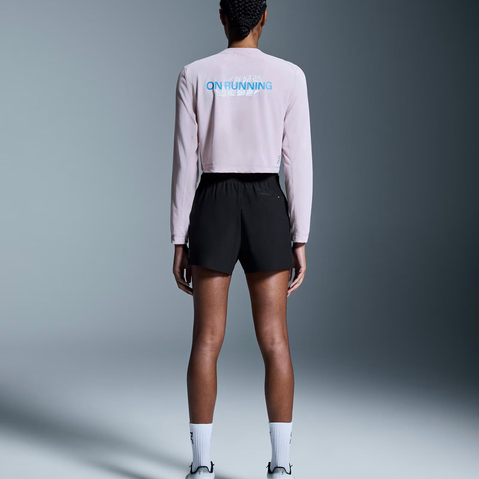 On Train Long-T Crop Graphic Mauve (Women'S)
