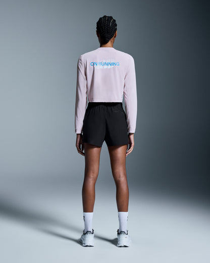 On Train Long-T Crop Graphic Mauve (Women'S)
