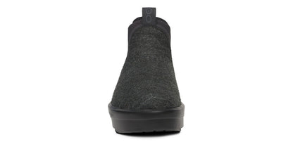 Oofos Women's Wool-Blend Boot Black & Charcoal