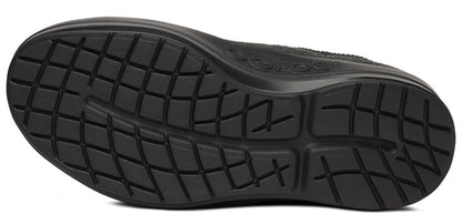 Oofos Women's Wool-Blend Boot Black & Charcoal