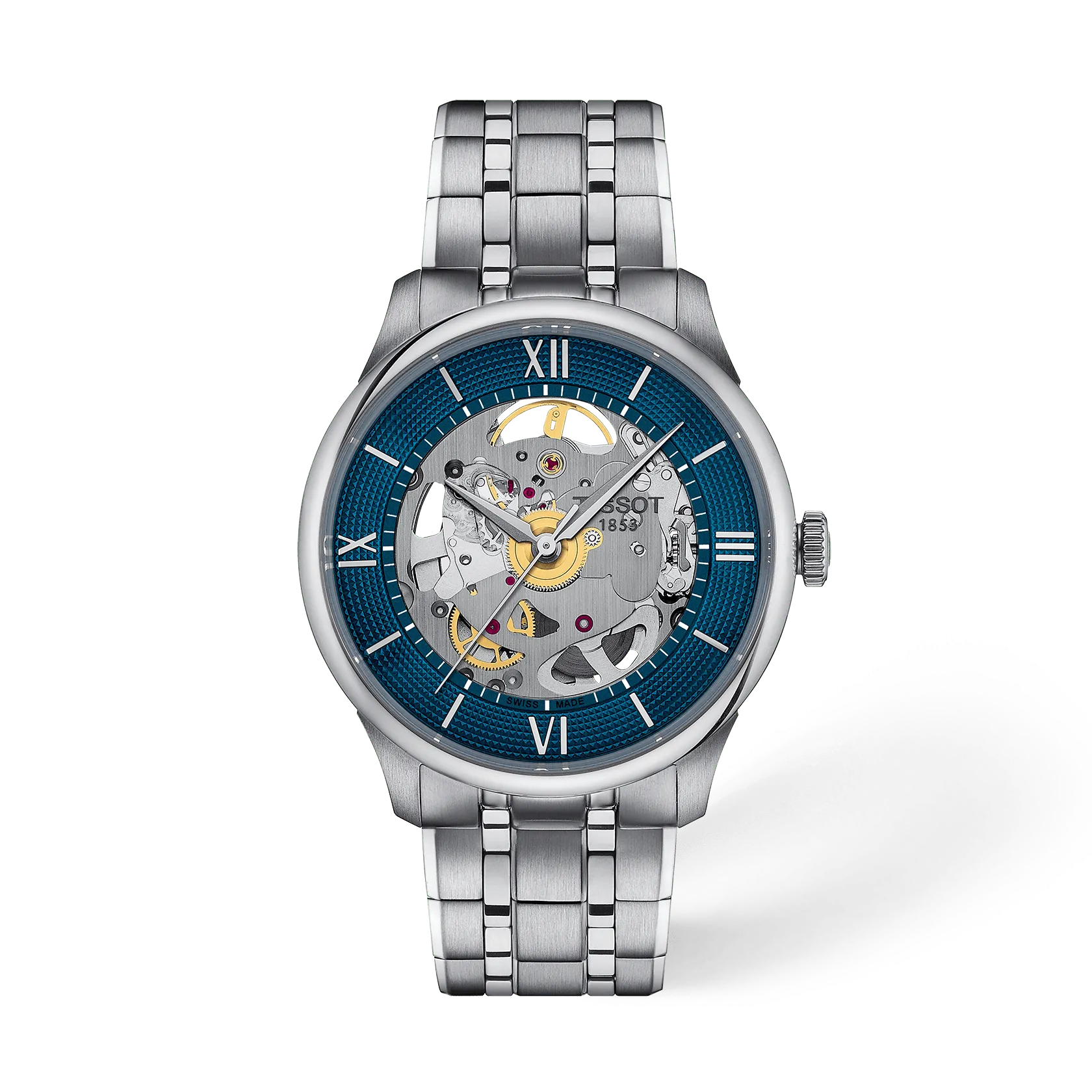 Tissot Chemin Des Tourelles Skeleton 39Mm T1398361104800