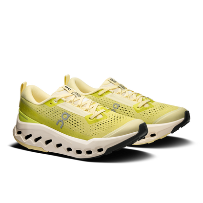 on running cloudsurfer trail 2 ivory lime (women's)
