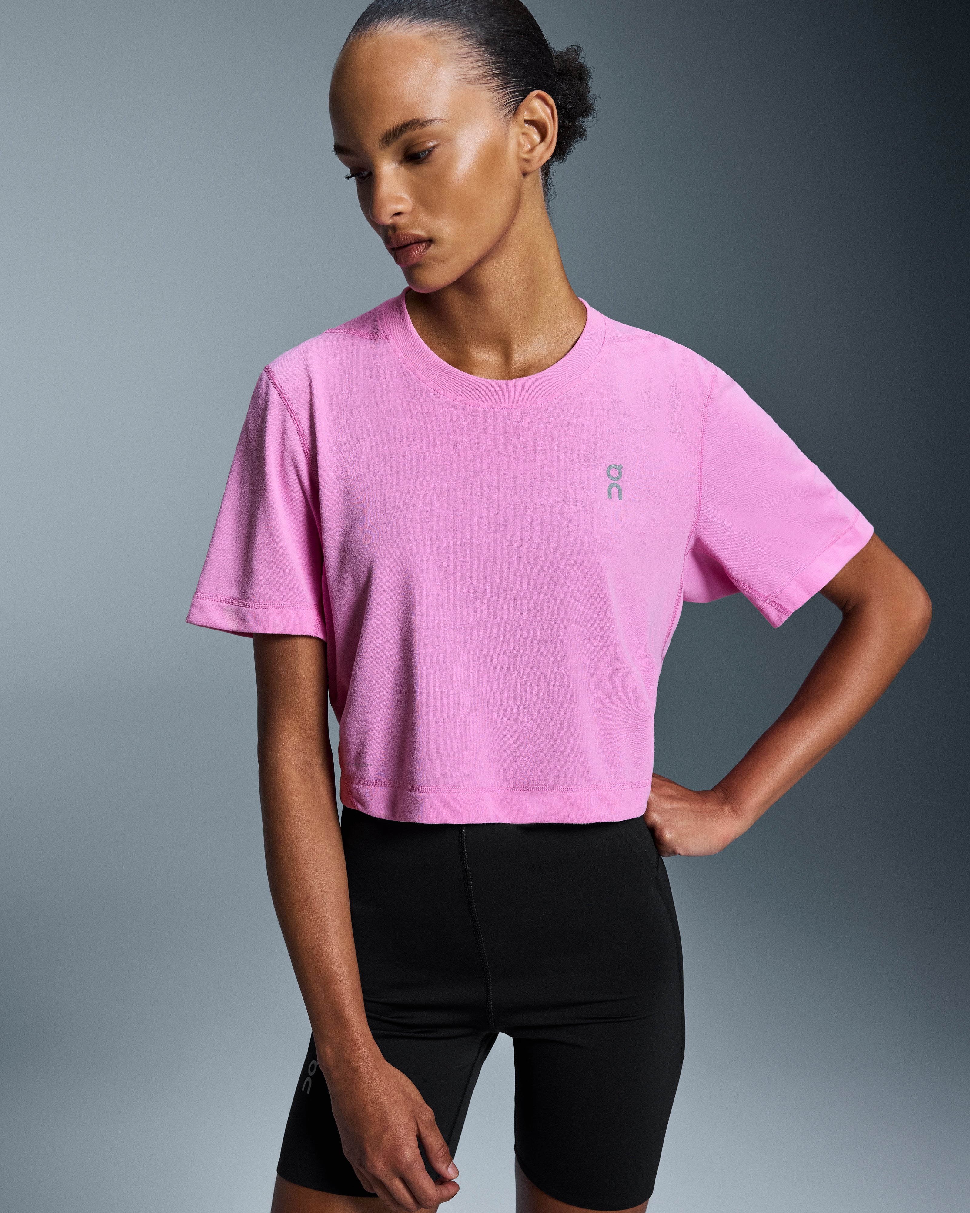 On Train-T Crop Raspberry (Women'S)