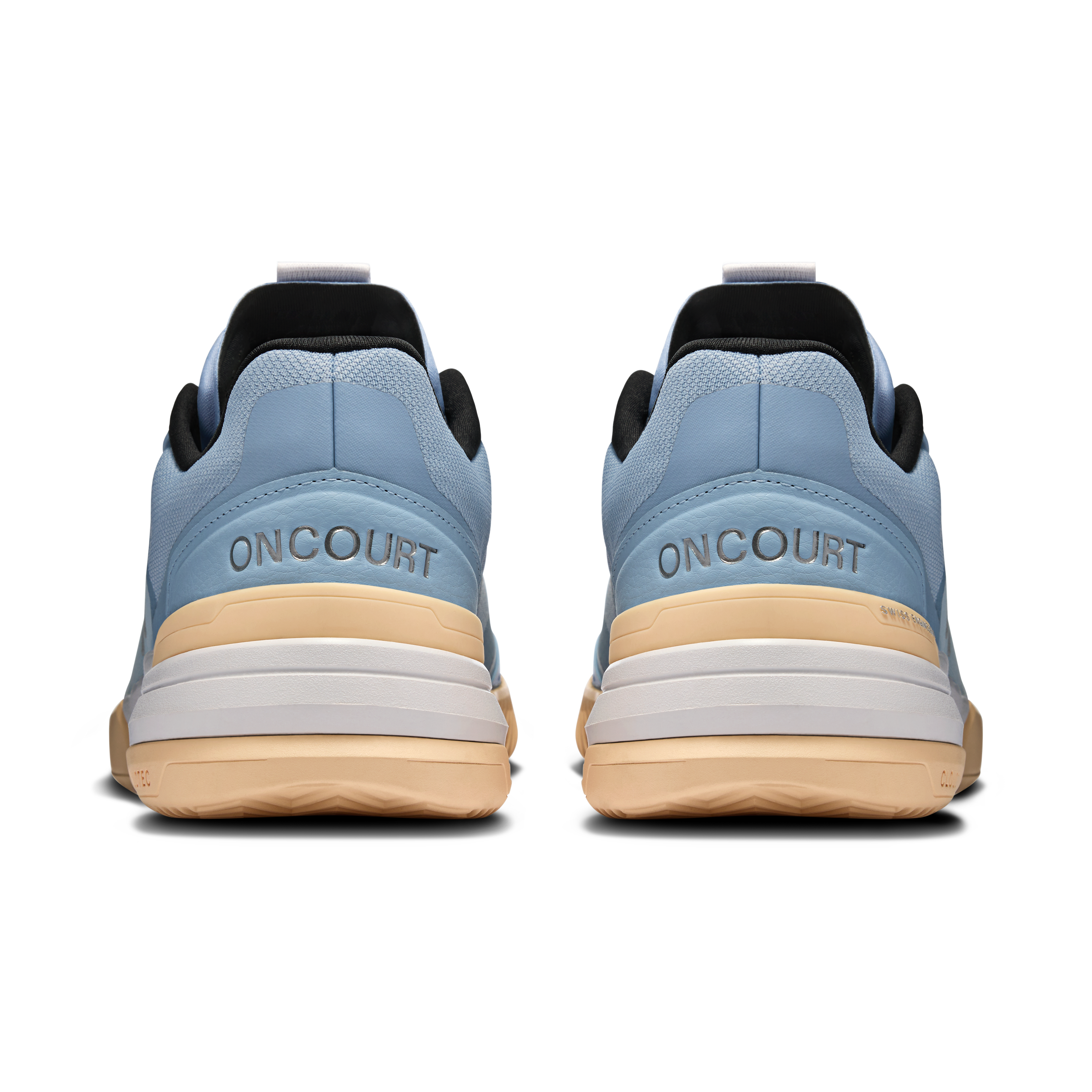 on running the roger advantage pro clay chambray blon runningde (women's)
