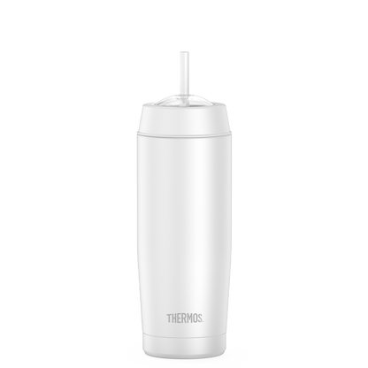 Thermos 18oz Stainless Steel Cold Dome White