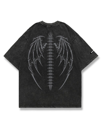 ACID WASH WINGS T-SHIRT