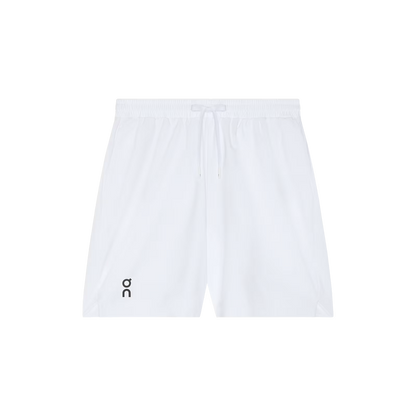 On 7" Court Shorts White