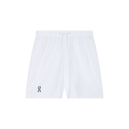 On 7" Court Shorts White