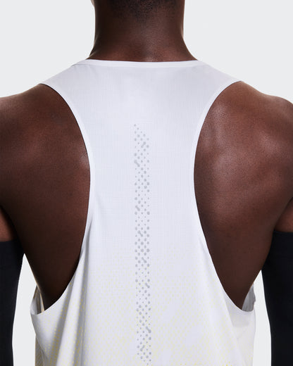 On Zero Singlet White | Lime