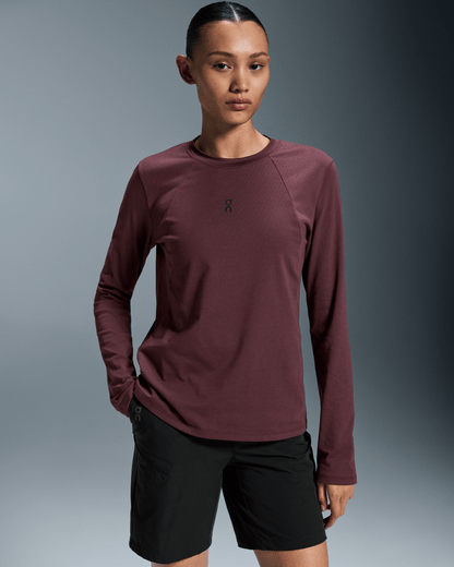 On Trek Long-T Mulberry (Women'S)