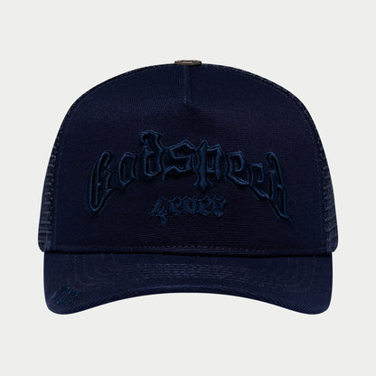 Godspeed Gs Forever Trucker Hat (Navy / Navy)