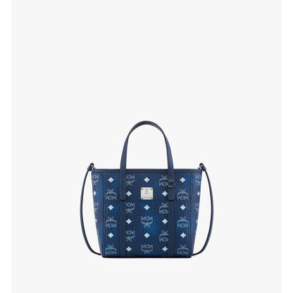 MCM Mini Toni Top-Zip Shopper in Visetos