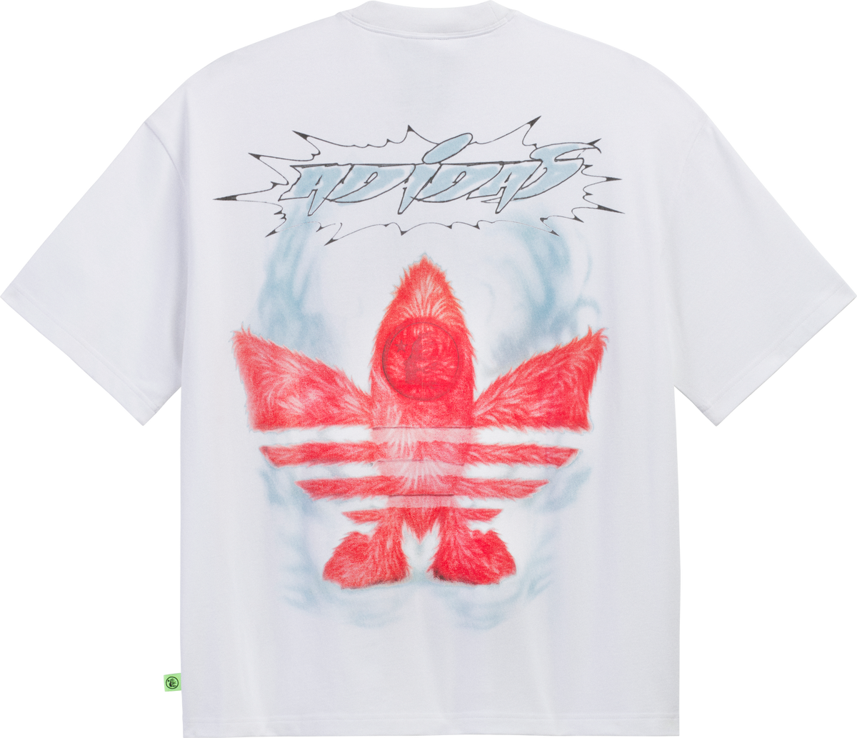 Hellstar X Adidas Graphic T-Shirt (White)