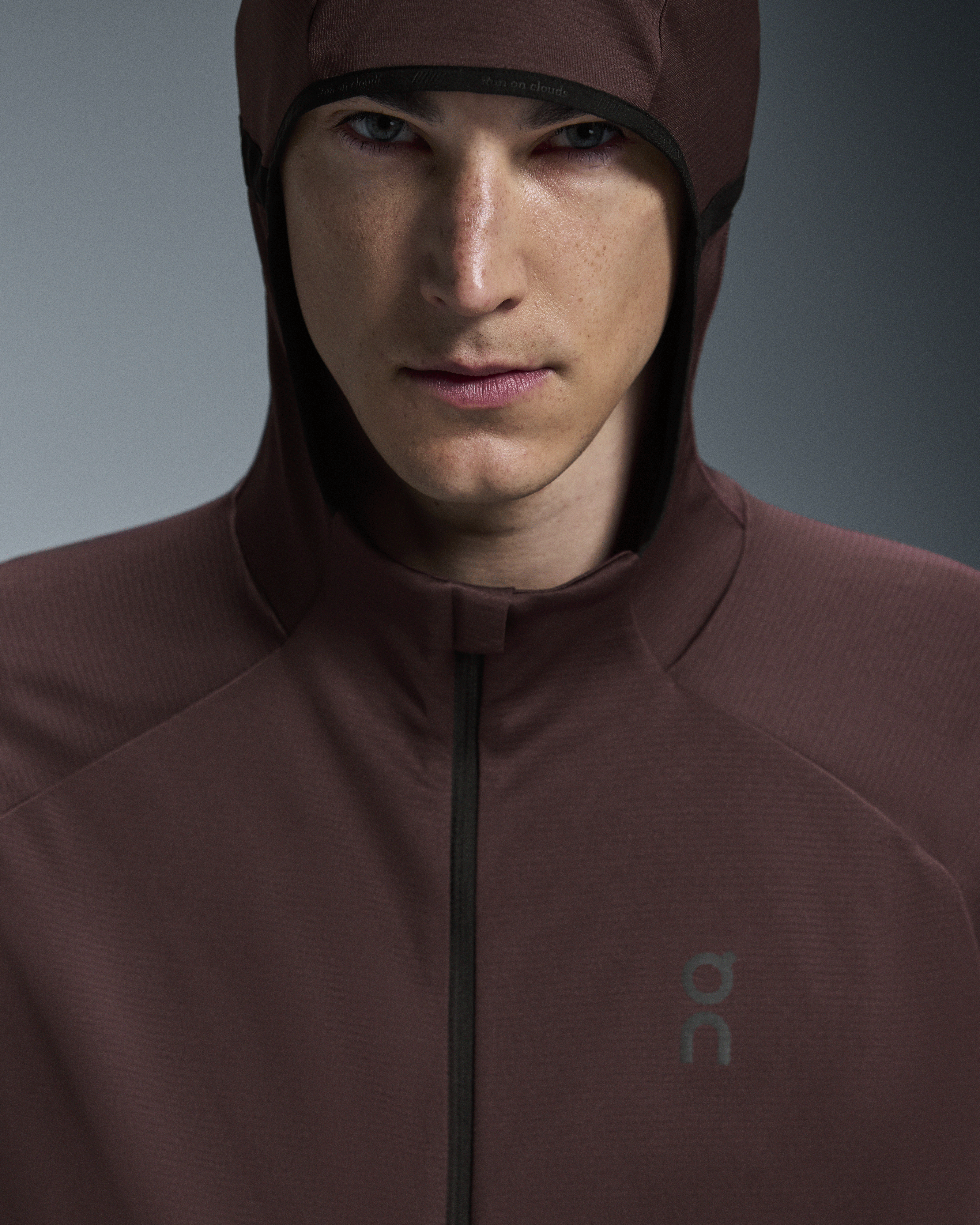 on climate zip hoodie Mulberry
