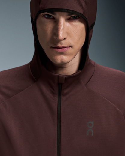 on climate zip hoodie Mulberry