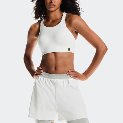 On 3" Performance 2/1 Shorts Iceberg | Tin (Women'S)