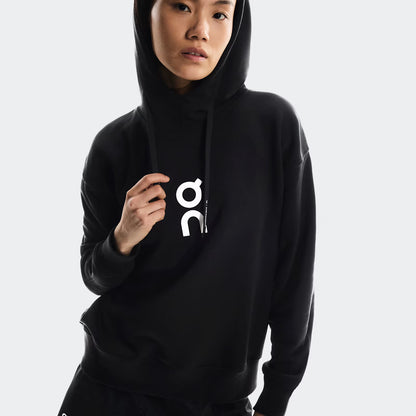 On Club Hoodie Tennis Black (Women'S)