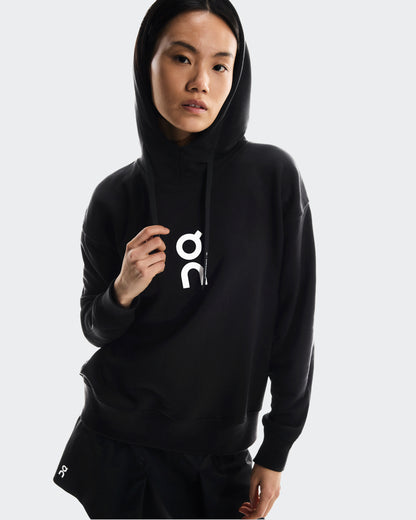 On Club Hoodie Tennis Black (Women's)