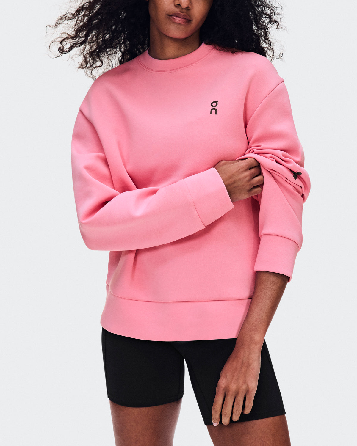 On Focus Tech Crew Magnolia (Women'S)