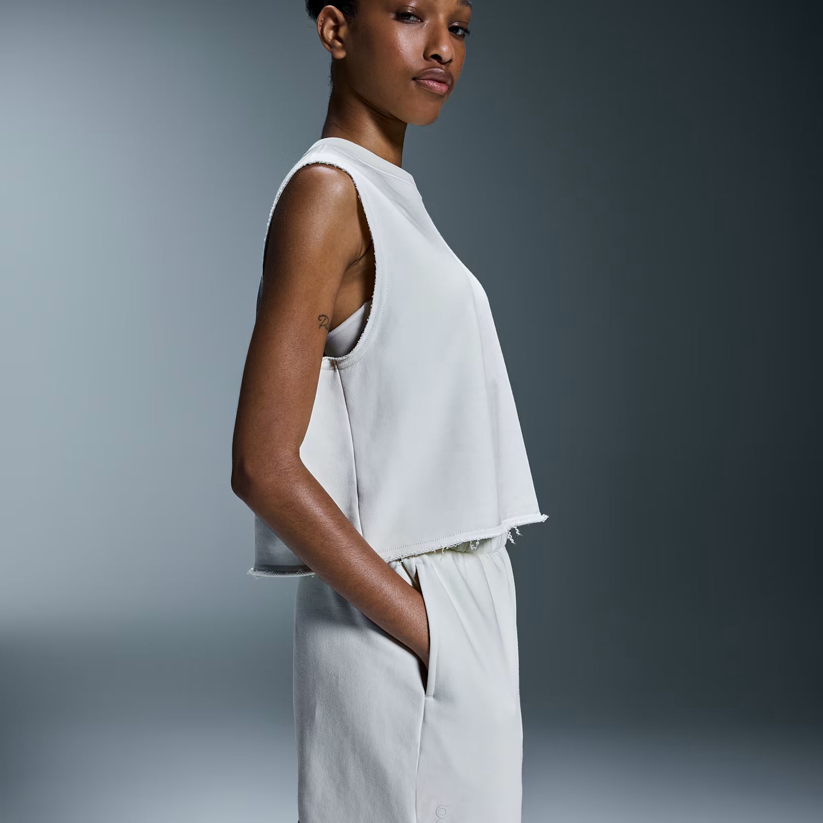 On Open Club Shorts White (Women'S)