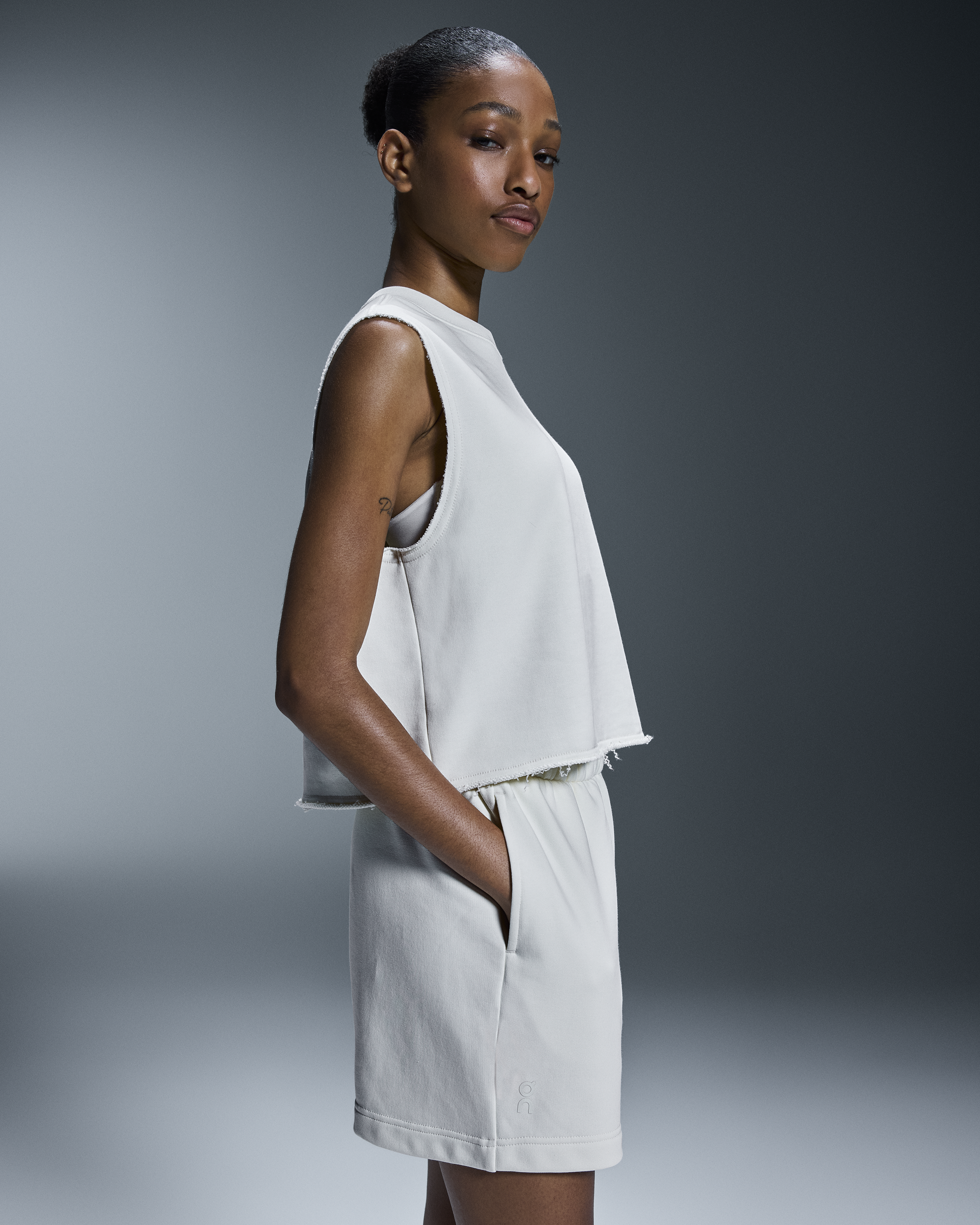 On Open Club Shorts White (Women'S)