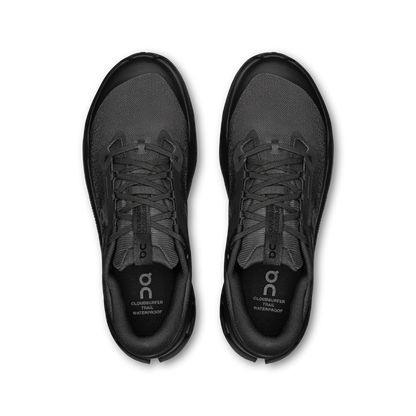 On Cloudsurfer Trail 2 Waterproof Black Black