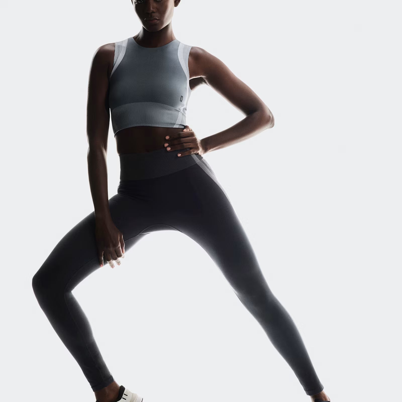 On Studio Knit Tights Black | Eclipse (Women'S)