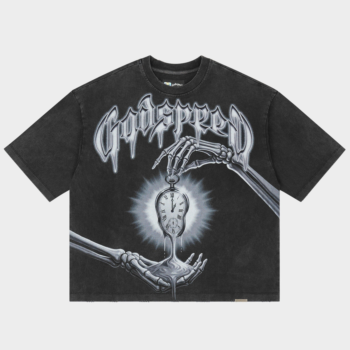 Godspeed Borrowed Time T-Shirt (Black Wash)