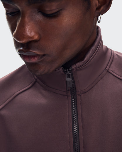 On Courtside Full-Zip Mulberry