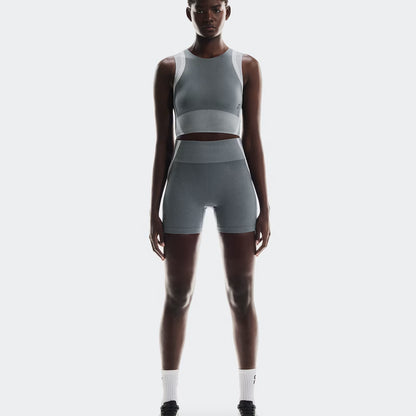 On Studio Knit Shorts Rock | Glacier (Women'S)