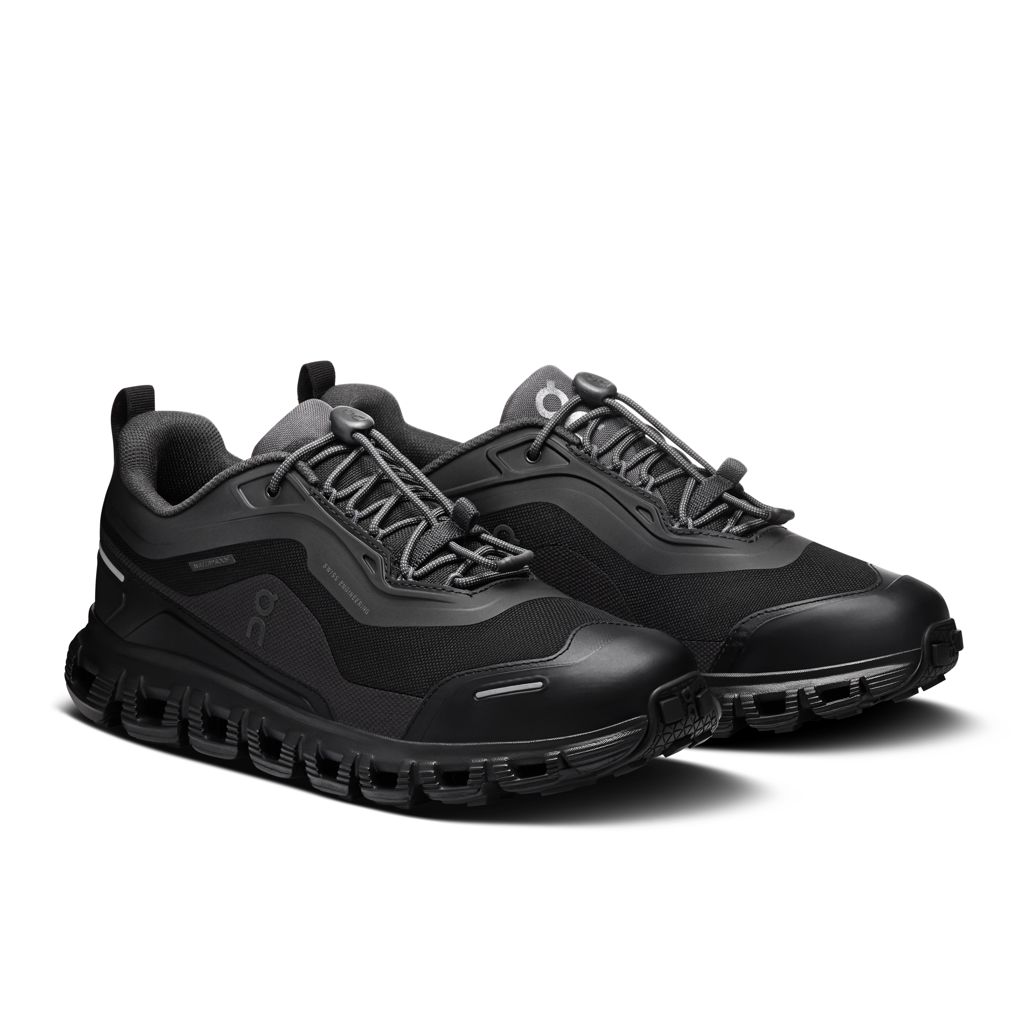 On Cloud 6 Geo Waterproof Black Black (Women'S)