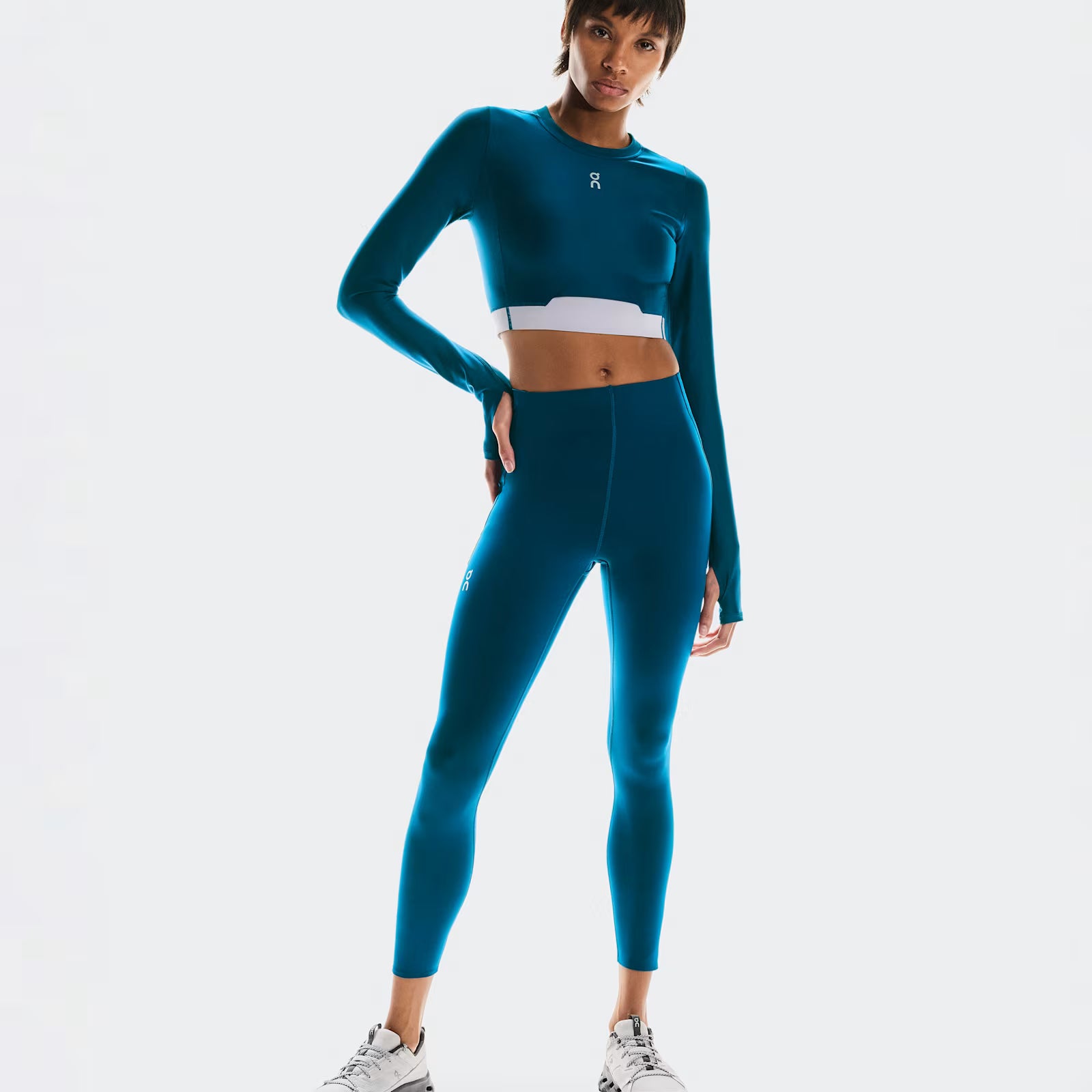 On Train Tights 7/8 Tempest (Women'S)