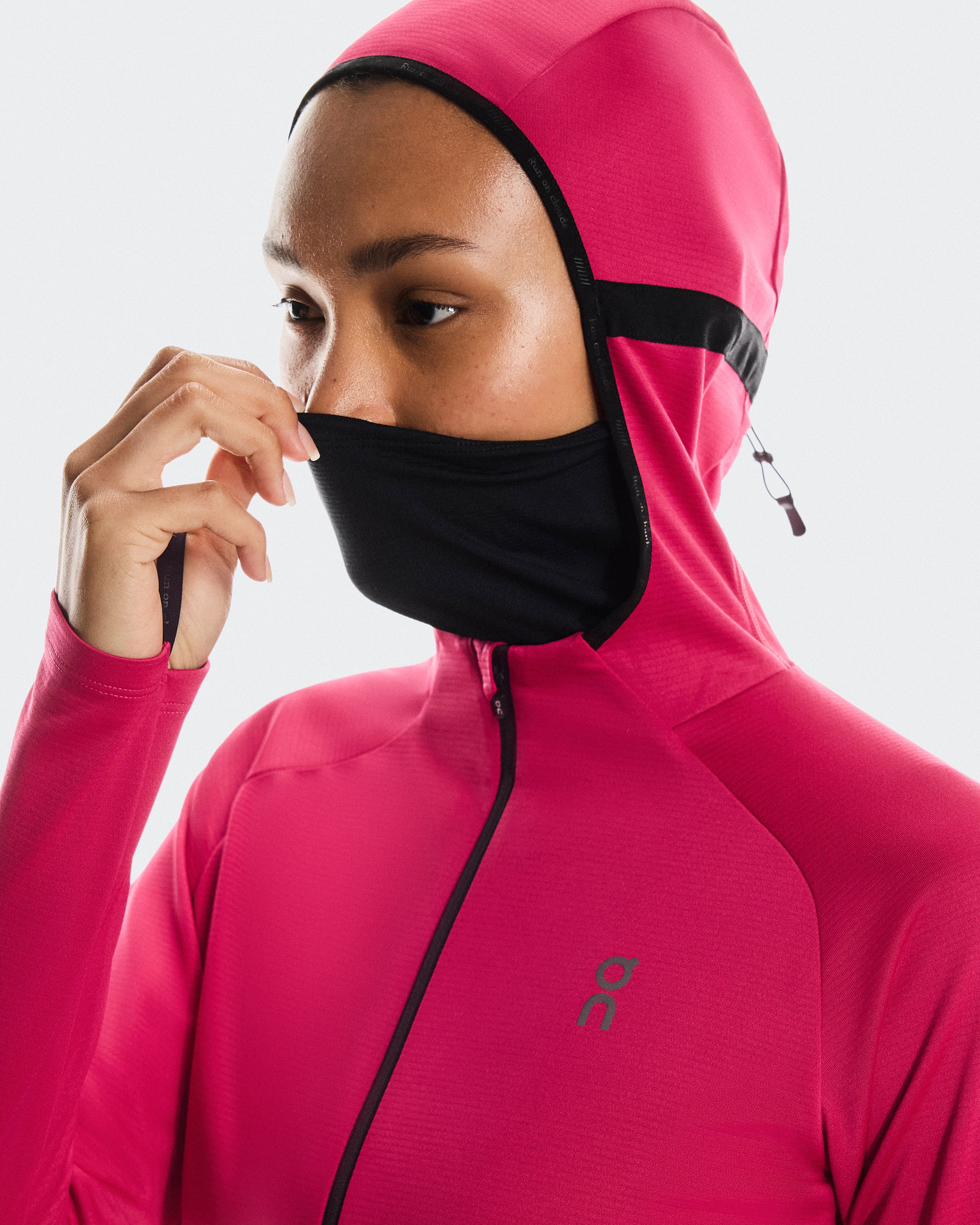 On Climate Zip Hoodie Grenadine (Women'S)