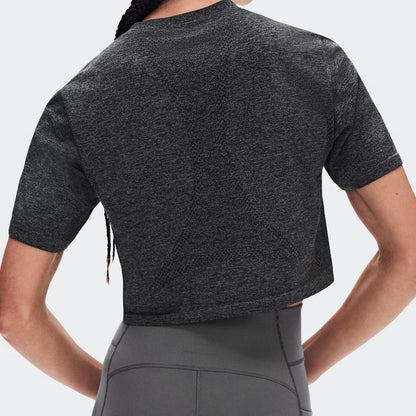 On Train Flex-T Crop Ember Heather (Women'S)