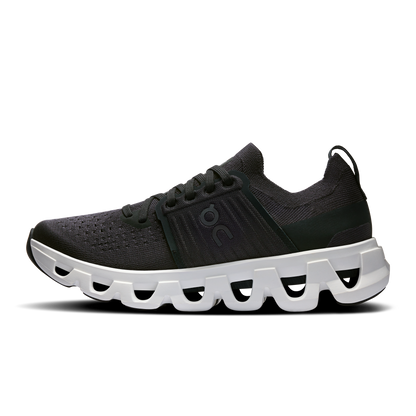 on running cloudswift 4 black white (women's)