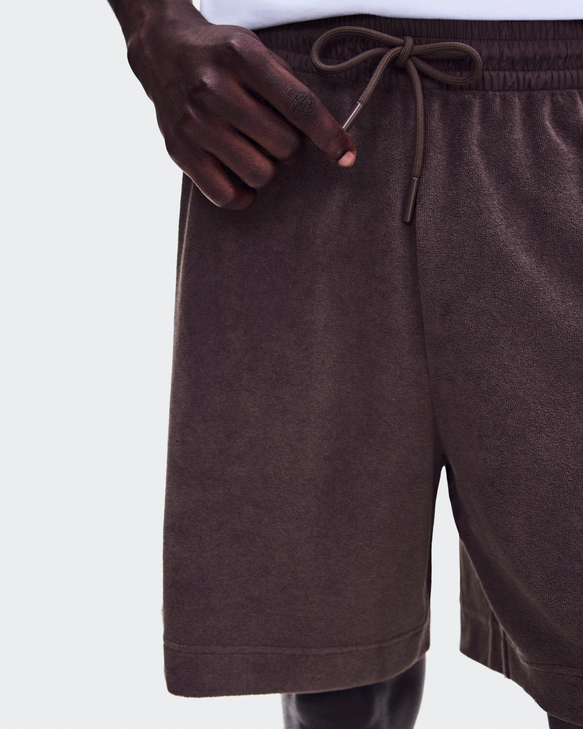 On Courtside Shorts Terry Mulberry