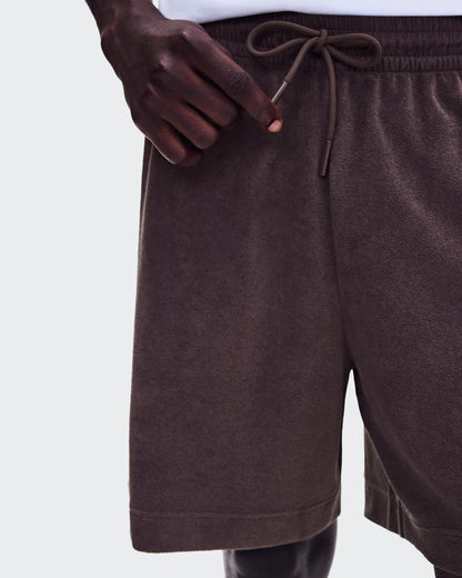 On Courtside Shorts Terry Mulberry