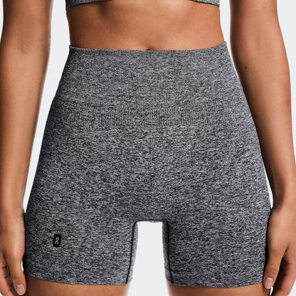 On Studio Knit Shorts Graphite Heather (Women'S)