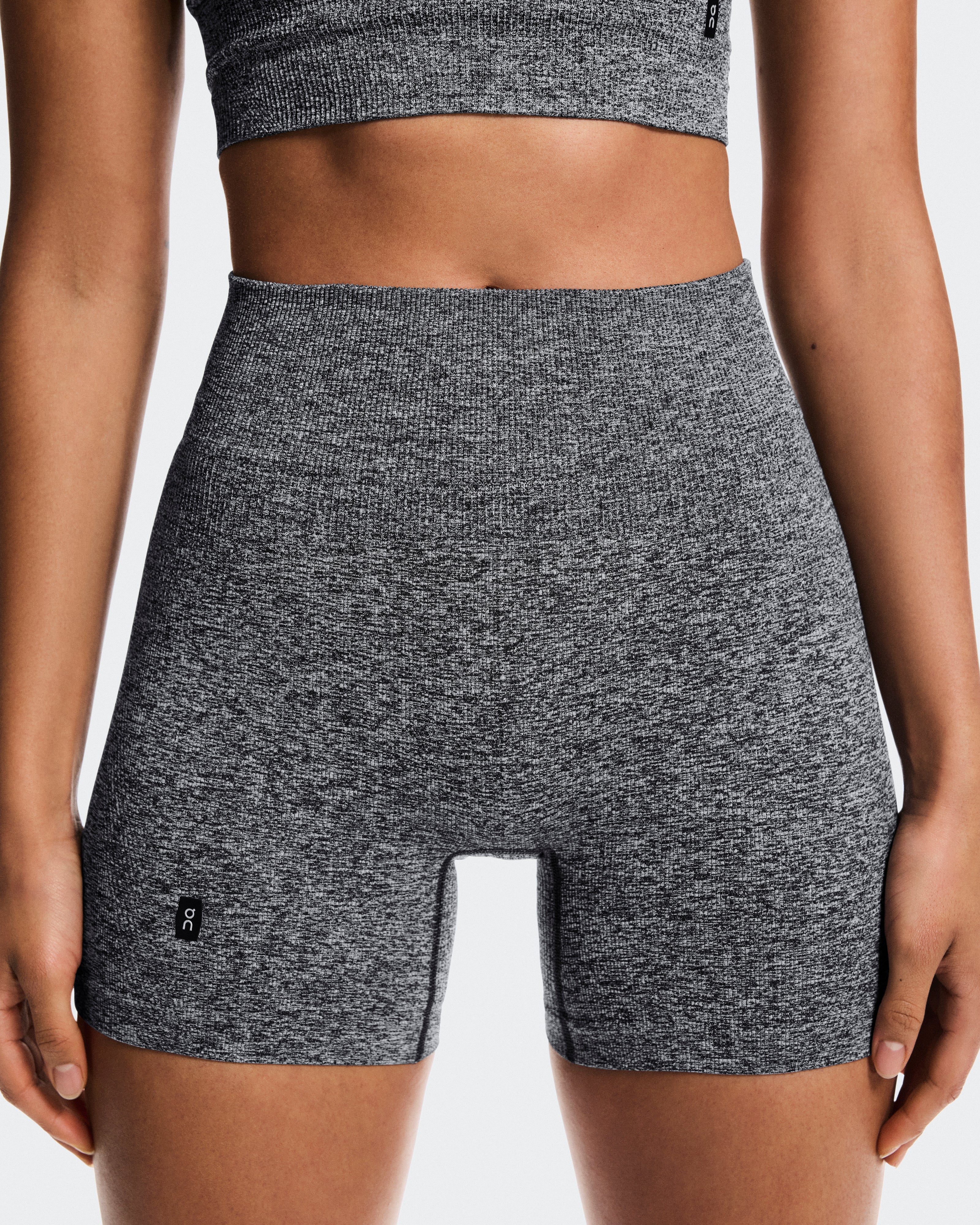 On Studio Knit Shorts Graphite Heather (Women'S)