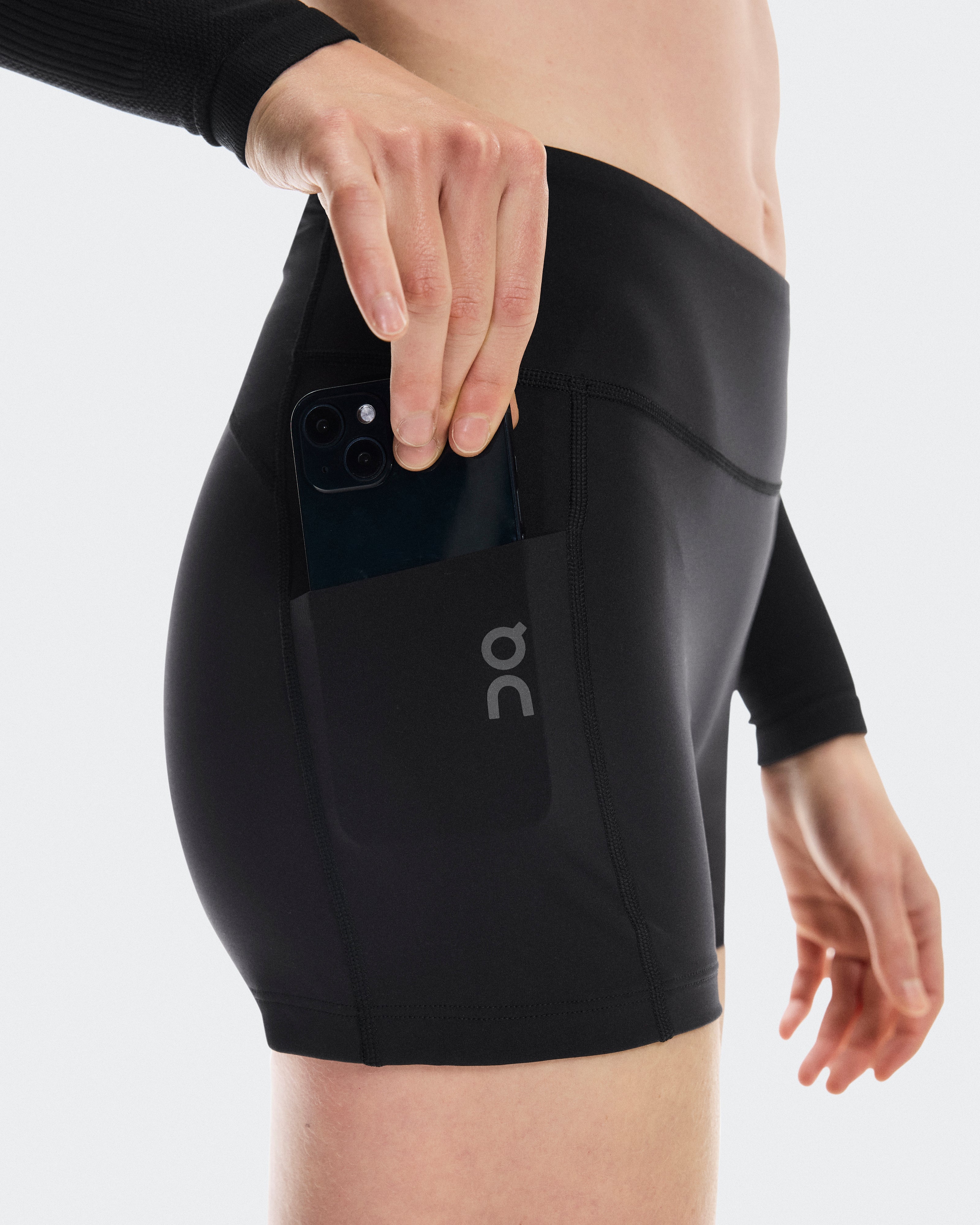 On 3" Performance Tights Black (Women'S)