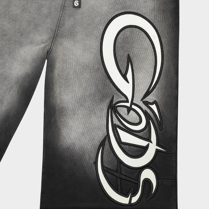 Godspeed New Age 3QTR Shorts (Black / Wash)