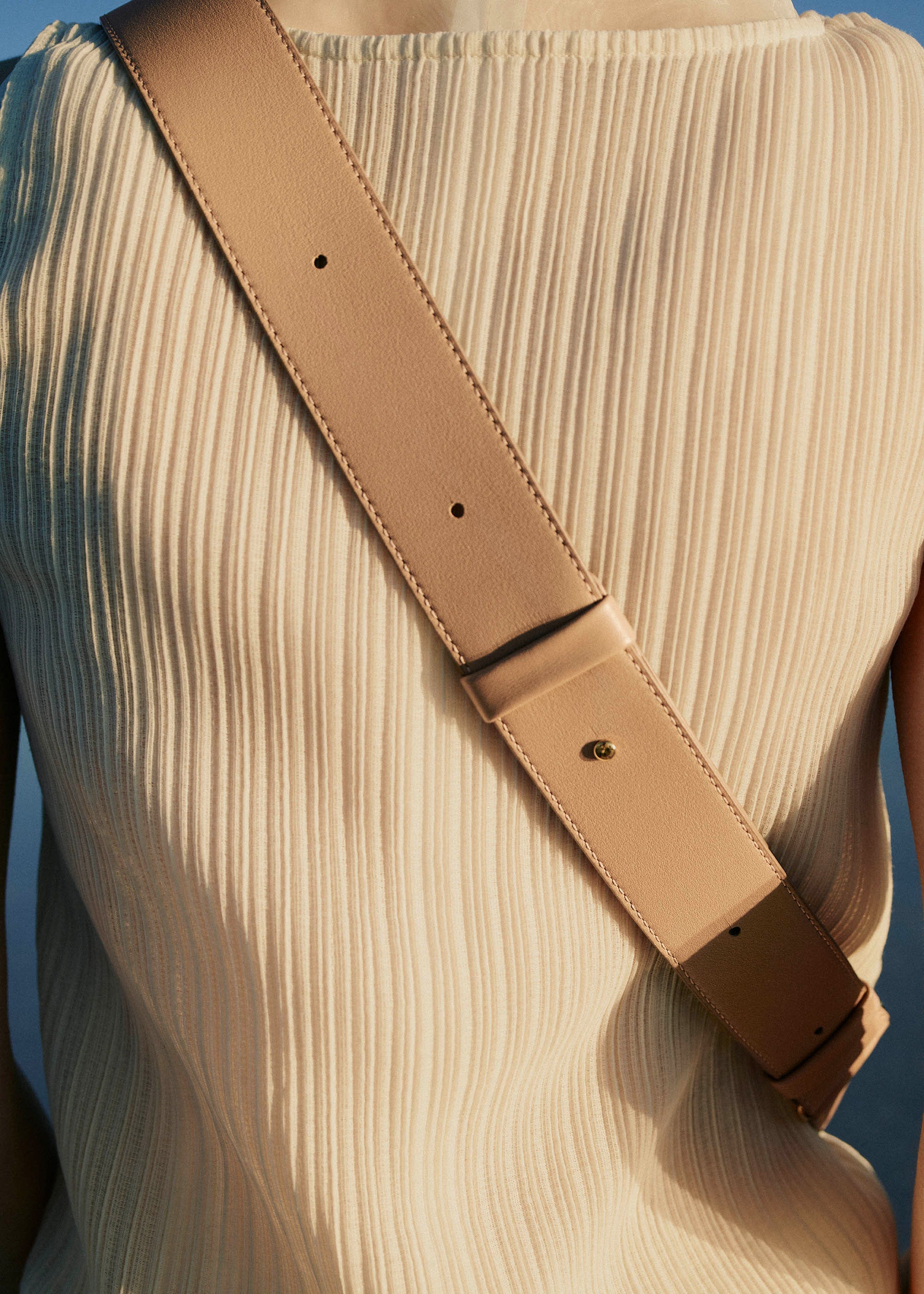 Polene Neyu Smooth Beige