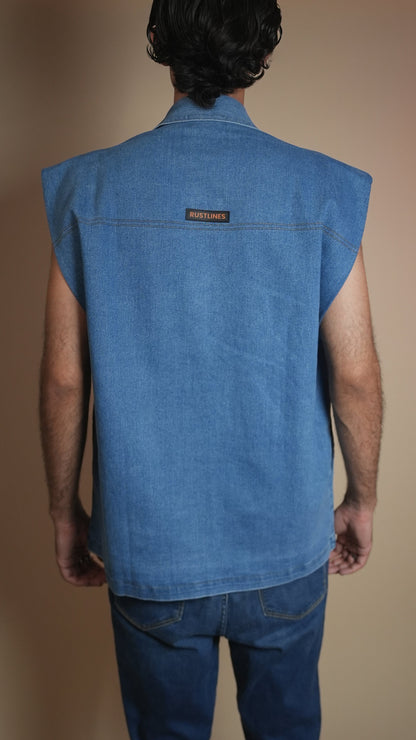 PADDED DENIM MEN'S JACKET