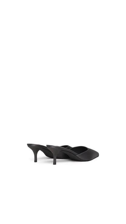 Alaïa Le Cœur Mules In Satin