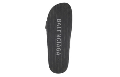 Balenciaga Mallorca Sandal Clear Black
