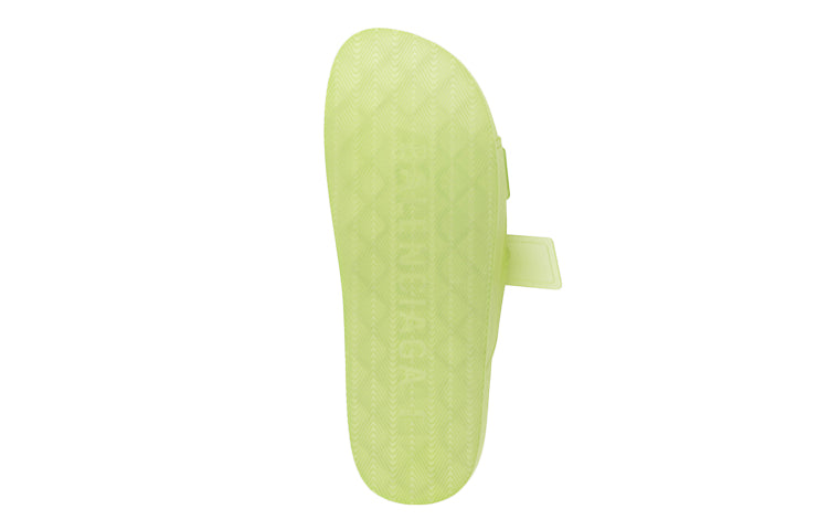 Balenciaga Mallorca Sandal Clear Neon Yellow (Women's)