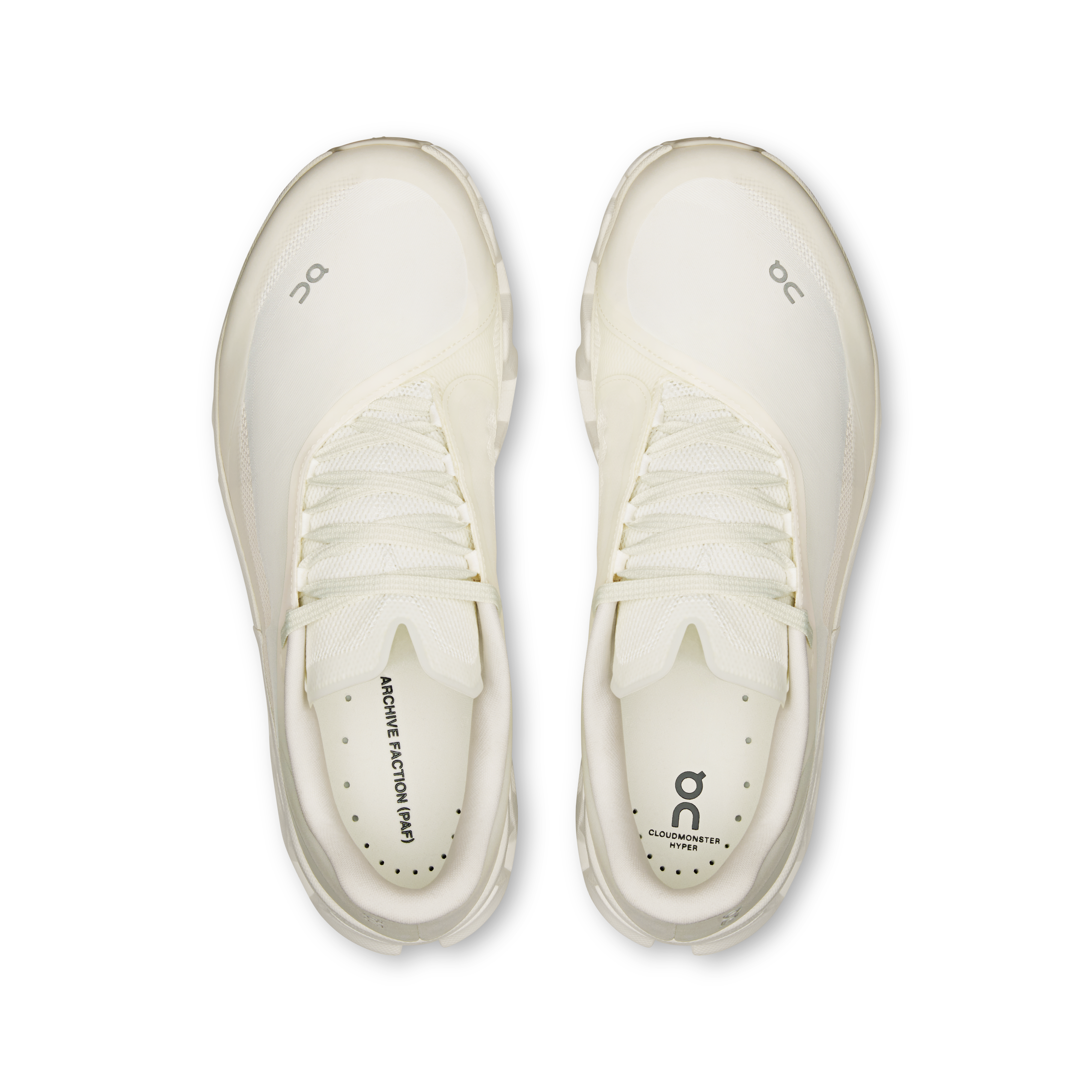 On Cloudmonster Hyper Paf White White