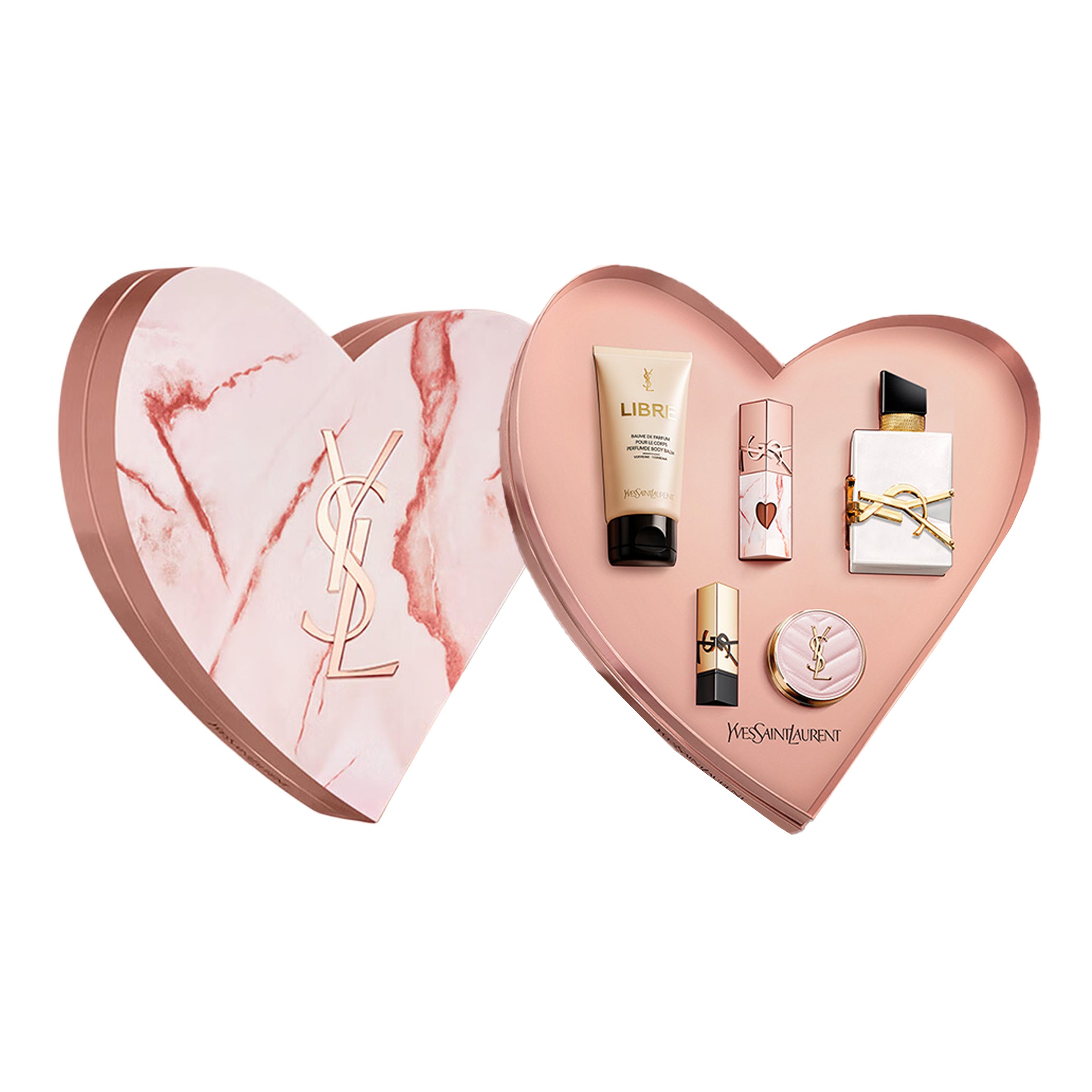 Saint Laurent Perfume Sets Eau De Toilette Floral Scent Official Box