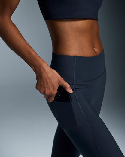 On Studio Tights 7/8 Midnight (Women'S)