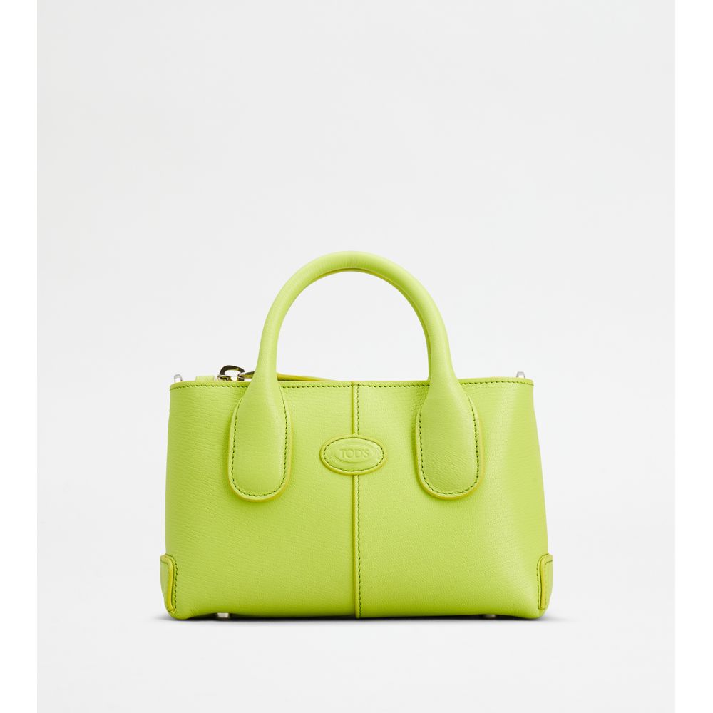 Tods Di Bag In Leather Mini Green